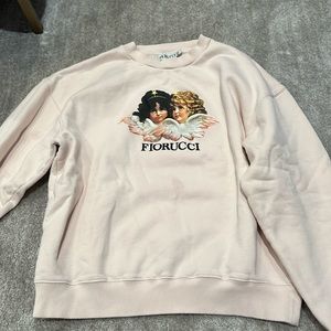 Fiourucci light pink crewneck